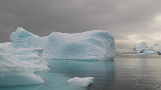 Google Clip, Iceberg, Ocean, Water, Landscape, Ice