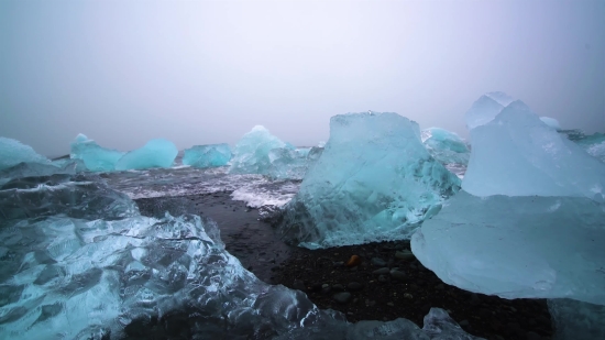 Gopro Stock Footage, Iceberg, Ice, Glacier, Snow, Landscape