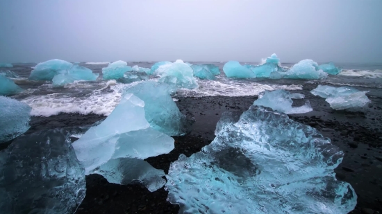 Hd Clips Download, Iceberg, Ice, Water, Landscape, Ocean