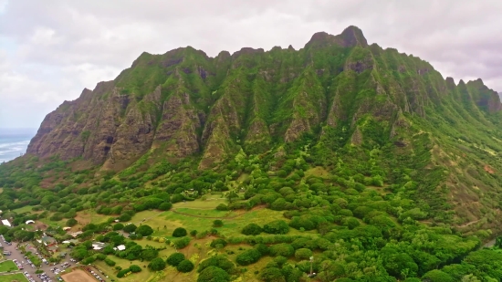 Highland, Landscape, Mountain, Cliff, Mountains, Rock