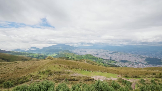 Highland, Landscape, Mountain, Mountains, Knoll, Sky