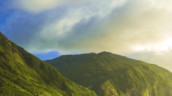 Highland, Mountain, Landscape, Mountains, Range, Sky