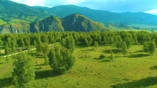 Highland, Mountain, Landscape, Mountains, Sky, Travel