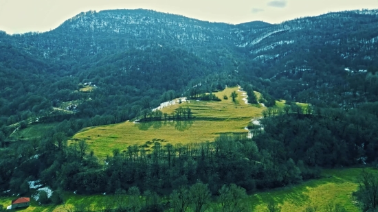 Highland, Mountain, Landscape, Range, Mountains, Valley