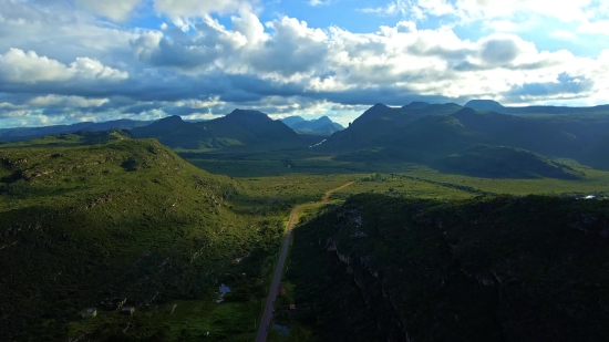 Highland, Mountain, Range, Mountains, Landscape, Sky