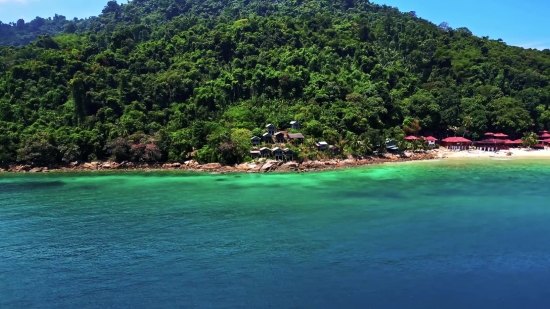 Historical Stock Footage, Water, Sea, Island, Landscape, Ocean