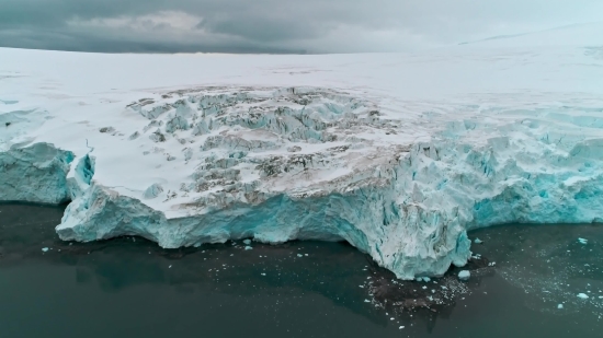 Horror Video Clip Download, Iceberg, Ice, Water, Cold, Splash