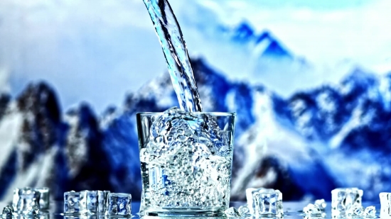 Ice, Clothespin, Fastener, Water, Cold, Drink