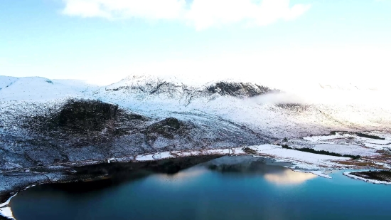 Ice, Crystal, Landscape, Solid, Snow, Mountain