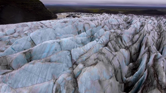 Ice, Crystal, Solid, Landscape, Glacier, Snow