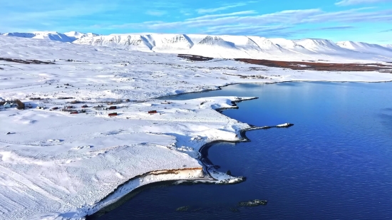 Ice, Glacier, Snow, Mountain, Landscape, Mountains