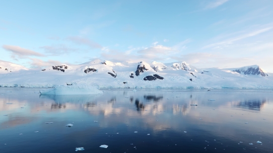 Ice, Snow, Mountain, Landscape, Sky, Glacier