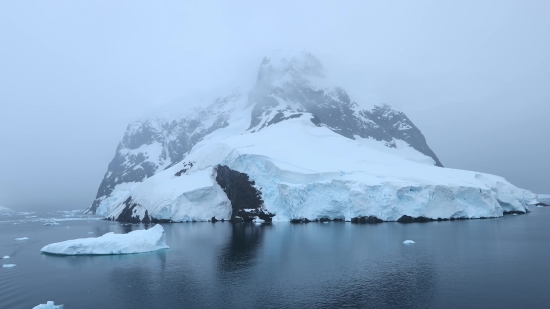 Iceberg, Glacier, Mountain, Snow, Ice, Landscape