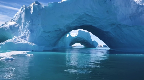 Iceberg, Glacier, Water, Landscape, Ice, Ocean