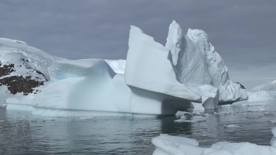 Iceberg, Ice, Cold, Water, Snow, Landscape