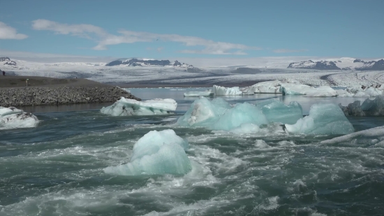 Iceberg, Ice, Snow, Mountain, Landscape, Ocean