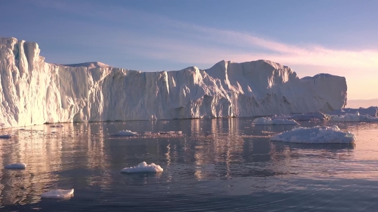 Iceberg, Landscape, Mountain, Water, Mountains, Sky