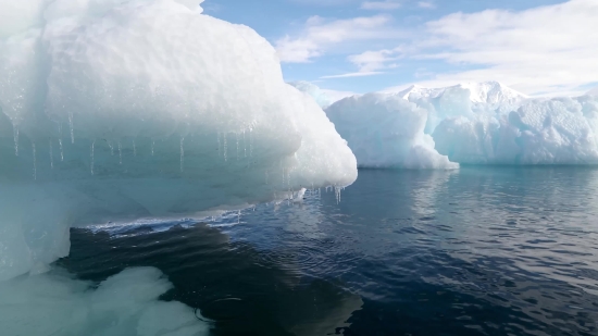 Iceberg, Mountain, Ice, Snow, Landscape, Sky