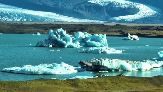 Iceberg, Ocean, Landscape, Sea, Water, Glacier