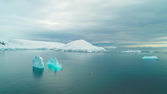 Iceberg, Snow, Ice, Mountain, Landscape, Water