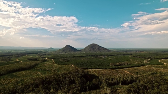 Knoll, Highland, Landscape, Mountain, Sky, Mountains