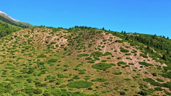 Knoll, Mountain, Landscape, Mountains, Sky, Rock