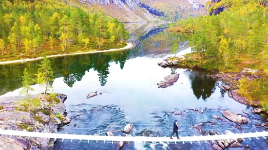 Lake, Basin, Landscape, River, Natural Depression, Water