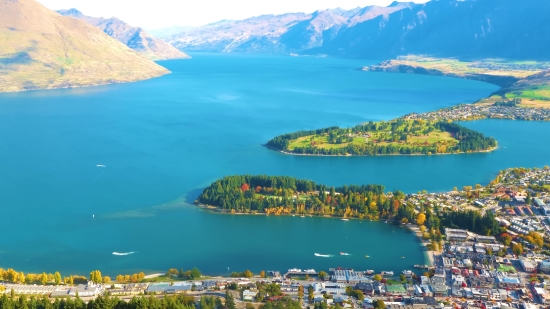 Lake, Body Of Water, Bay, Landscape, Water, Mountain