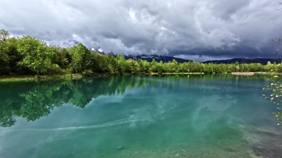 Lake, Body Of Water, River, Landscape, Forest, Water