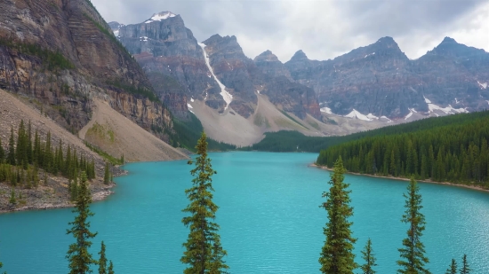 Lake, Mountain, Lakeside, Body Of Water, Shore, Landscape