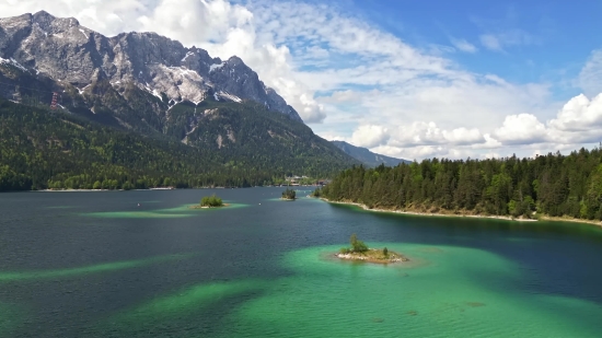 Lake, Mountain, Lakeside, Landscape, River, Mountains