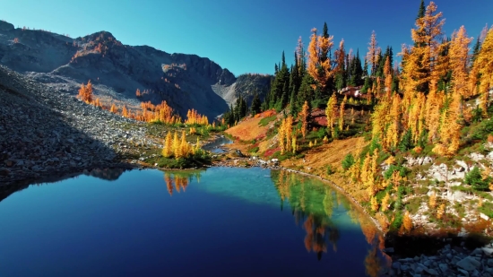 Lake, Reflection, Body Of Water, Landscape, Mountain, Picture