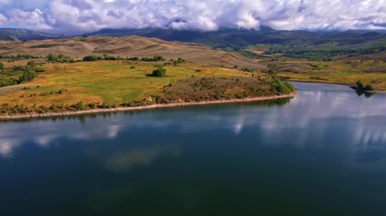 Lake, River, Landscape, Water, Body Of Water, Sky