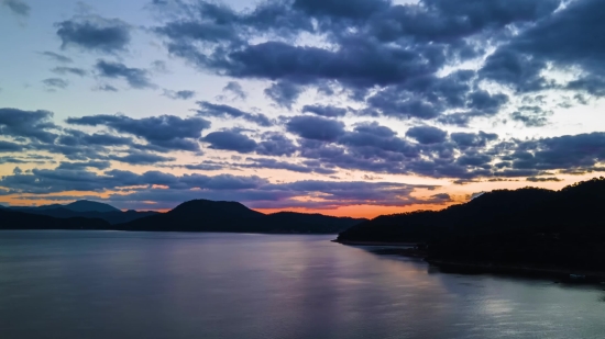 Lake, Sunset, Water, Body Of Water, Sky, Sea