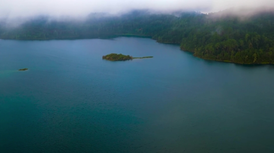 Lake, Water, Landscape, Promontory, Sky, Land