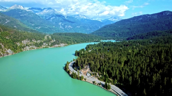 Lakeside, Shore, Lake, Landscape, Mountain, Water