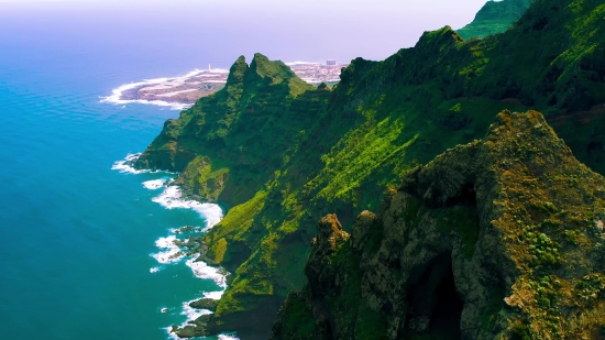 Landscape, Cliff, Geological Formation, Coast, Sea, Promontory