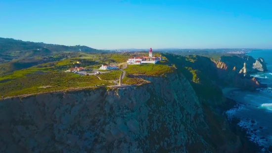 Landscape, Mountain, Promontory, Sky, Cape, Natural Elevation