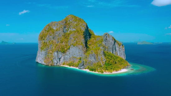 Landscape, Mountain, Sky, Water, Sea, Relief