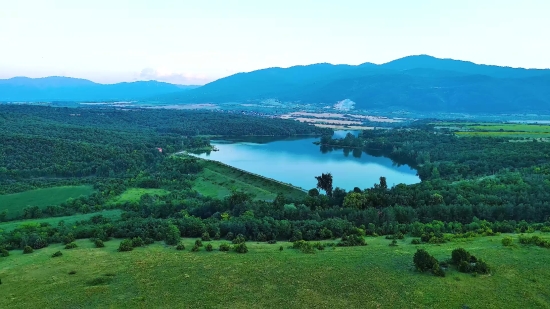 Landscape, Mountain, Water, Sky, Cape, Lake