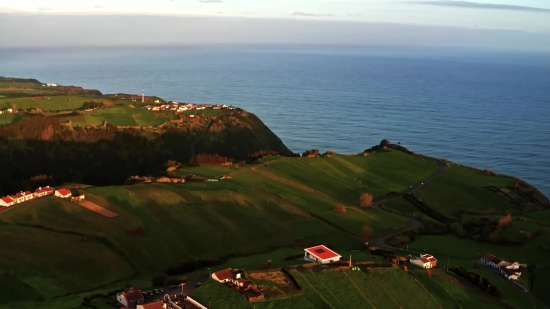 Landscape, Promontory, Sea, Ocean, Natural Elevation, Coast