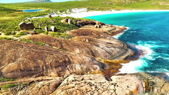 Landscape, Sea, Rock, Beach, Water, Ocean