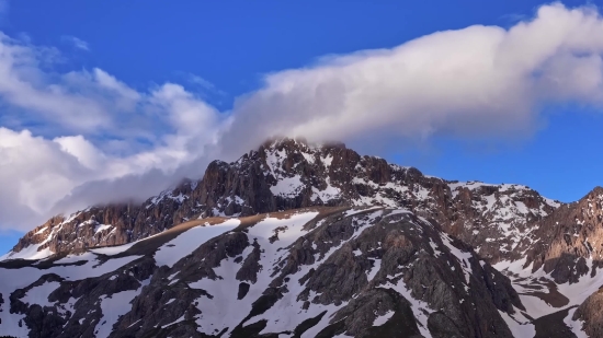 Line, Mountain, Snow, Peak, Glacier, Landscape