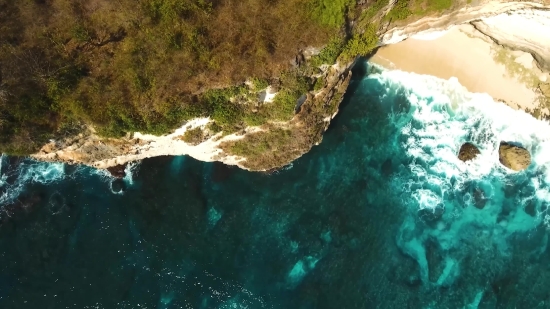 Long Video Copyright Free, Geological Formation, Water, Landscape, Sea, Coast