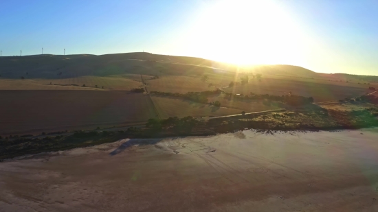 Looping Stock Footage, Dune, Landscape, Sand, Mountain, Clouds