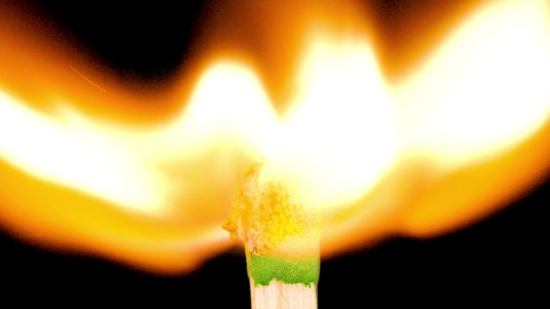 Matchstick, Stick, Fire, Heat, Flame, Light