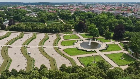 Maze, Travel, Landscape, Grass, City, Tree