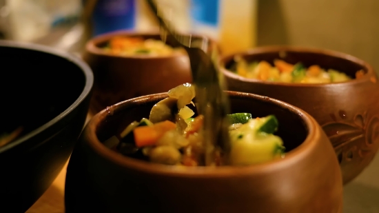 Motion Graphics Stock Footage, Dish, Bowl, Food, Soup Bowl, Meal