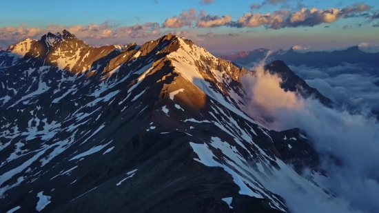 Mountain, Alp, Snow, Natural Elevation, Range, Landscape