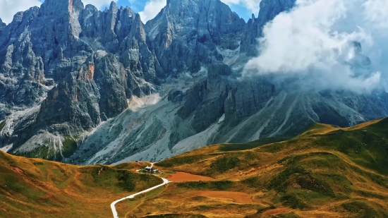 Mountain, Canyon, Valley, Landscape, Mountains, Alp